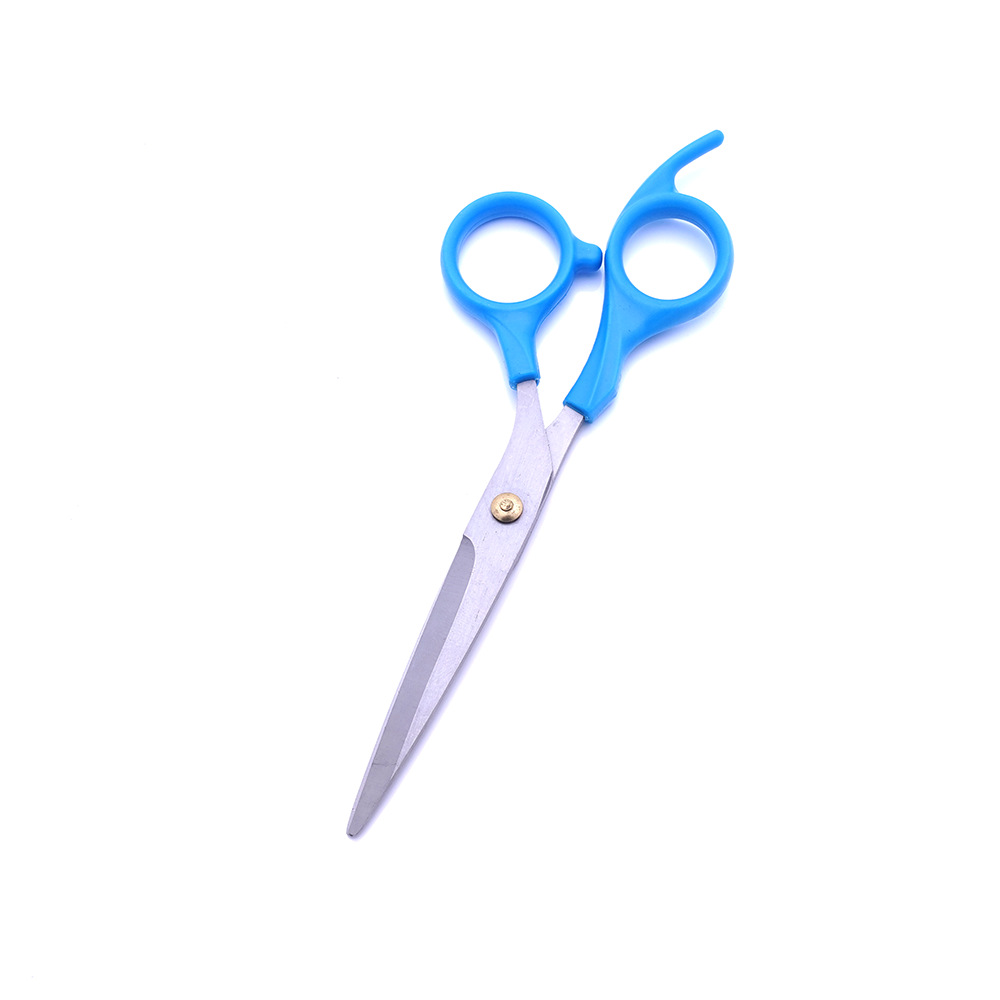 Venta directa de fábrica de tijeras de corte de cabello para practicar corte de cabello plano para el hogar, corte de cabello plano, corte de cabello fino, tijeras de corte de cabello para niños al por mayor