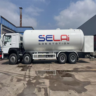 SINOTRUK HOWO 8*4LPG�۹�܇ 30��LPG���� ����ǰ�ĺ�˲۹�܇