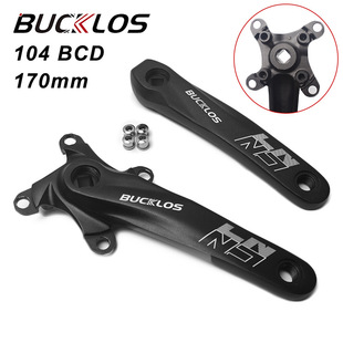 Bicycle Crank Aluminum Alloy 104Bcd170Mm Accessories Mountain Bike Crank Bicycle Accessories