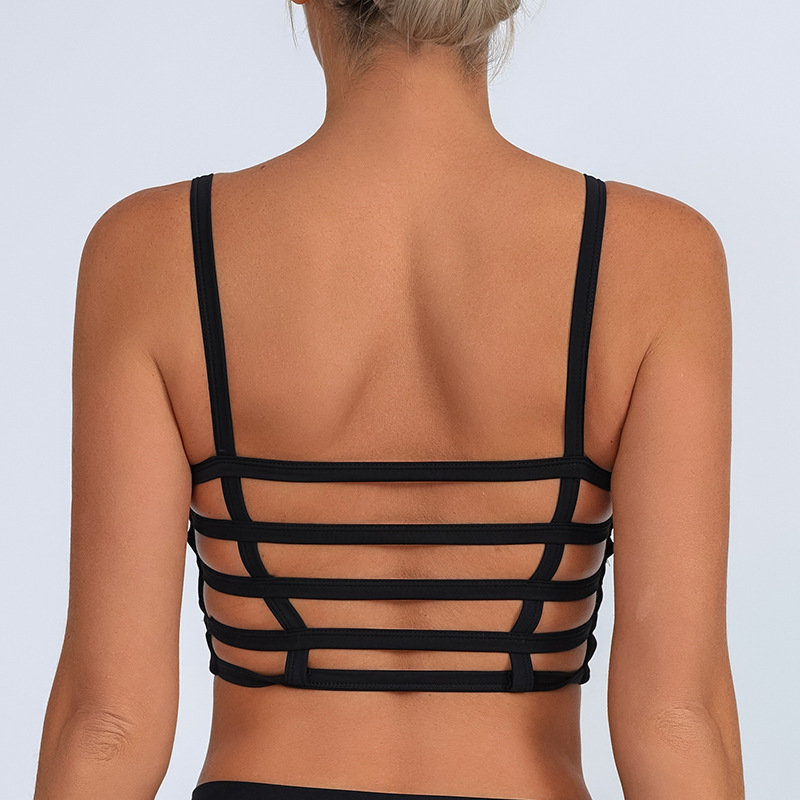 Nueva ropa de yoga desnuda de espalda de belleza transfronteriza