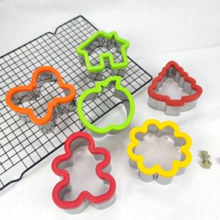 Stainless steel sandwich cutting sandwich bread edge pressing mold toast cutting mold cake mold baking utensils