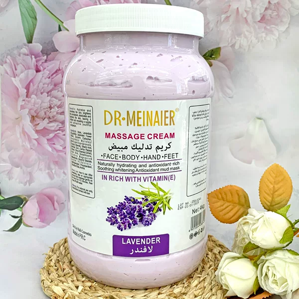 Cross-Border Lavender Facial Mask 4kg Clearing Mud Mask Cleansing and Exfoliating Export Wholesale