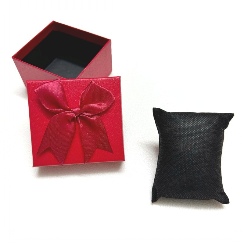 Serie multicolor arco 8 * 9 caja de reloj pulsera caja de embalaje de regalos caja de joyas