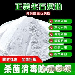 生石灰粉斤干燥消毒除湿防潮防霉吸水驱虫净水除臭刷树净土