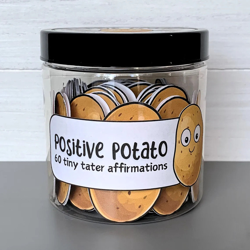 跨境Positive Pickle Emotional Cards 积极的泡菜情感支持肯定卡|undefined