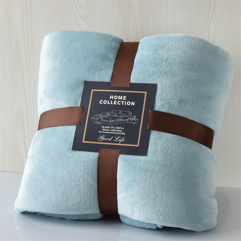 Flannel Throw Blanket Fleece Warm Winter Thermal Blanket Bed