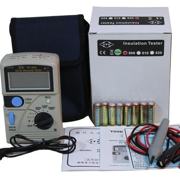 台湾泰玛斯 YF-509高阻计 YF509绝缘测试仪