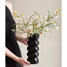 轻奢高档小翠兰仿真花花艺摆件假花插花拍摄道具客厅餐桌面装饰品