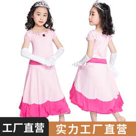 六一新款装演出服万圣节服装儿童制服童话粉色公主套装可爱甜美裙
