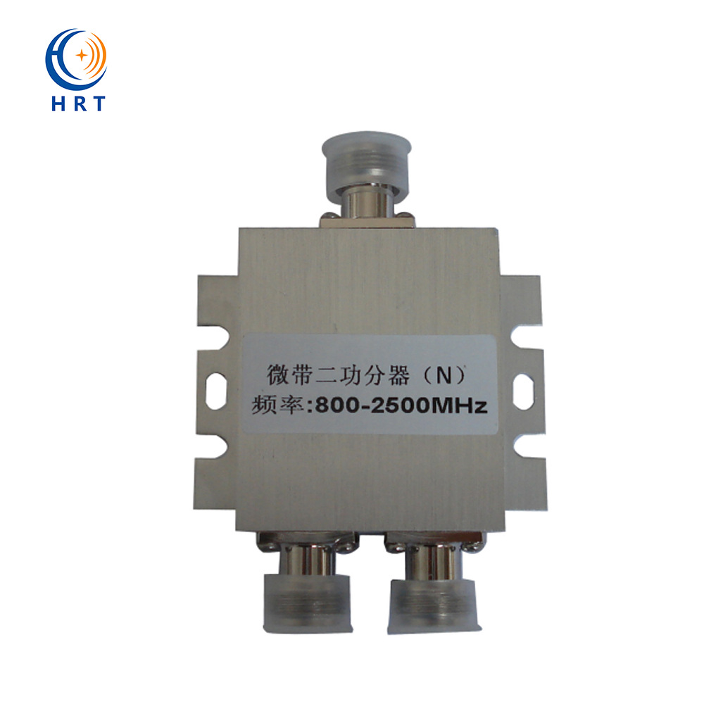 直销800-2500MHz N母头转N母头二功分器