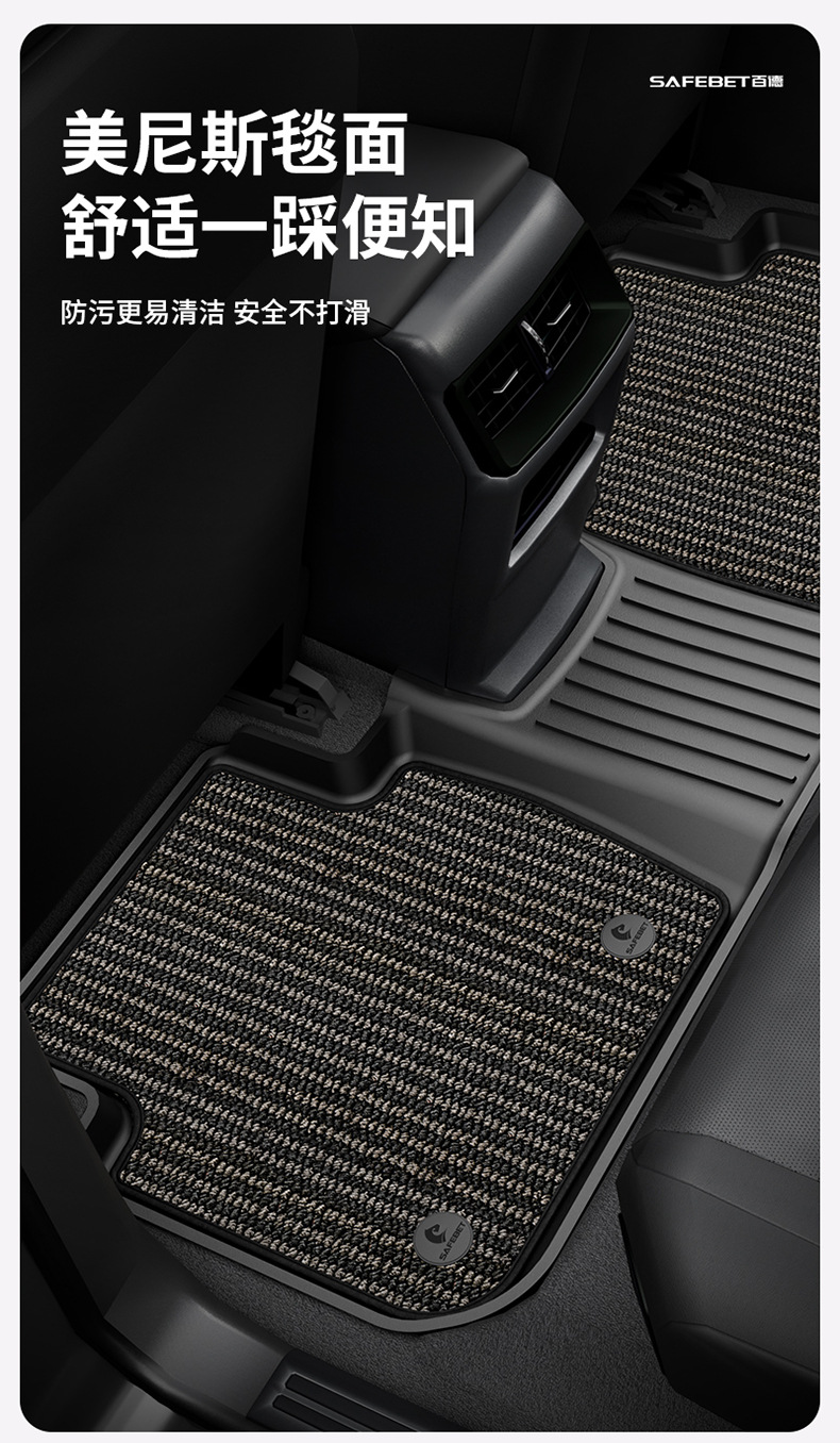 Suitable for Honda Accord, Inspire, Crv, Haoying, Civic, and Other Models, Special Colorful Tpe Car Floor Mats