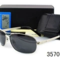 Silver Frame Black Gray Lens