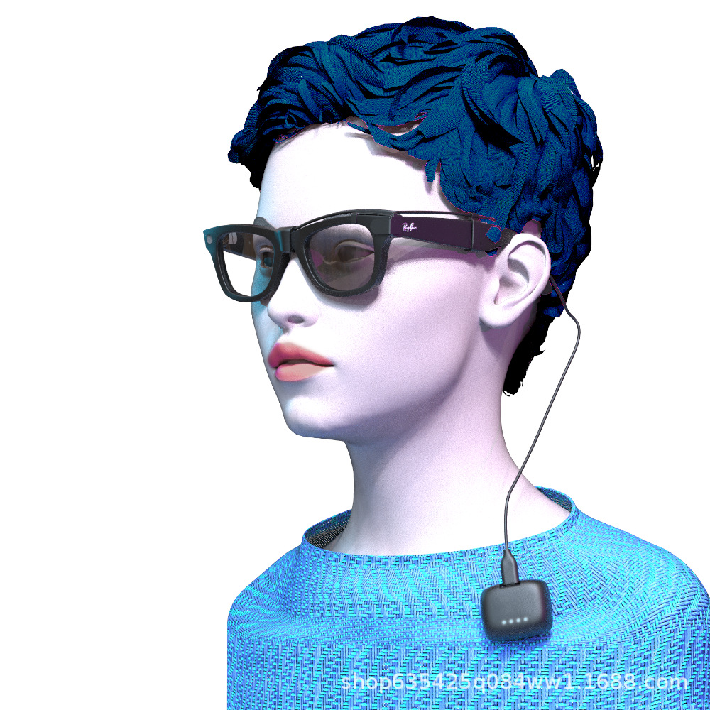 Ray-Ban/Meta AI ko'zoynaklari bilan mos keladi, bitta yoki ikkita batareya quvvatiga ega (AI ko'zoynaklari qo'shilmagan).