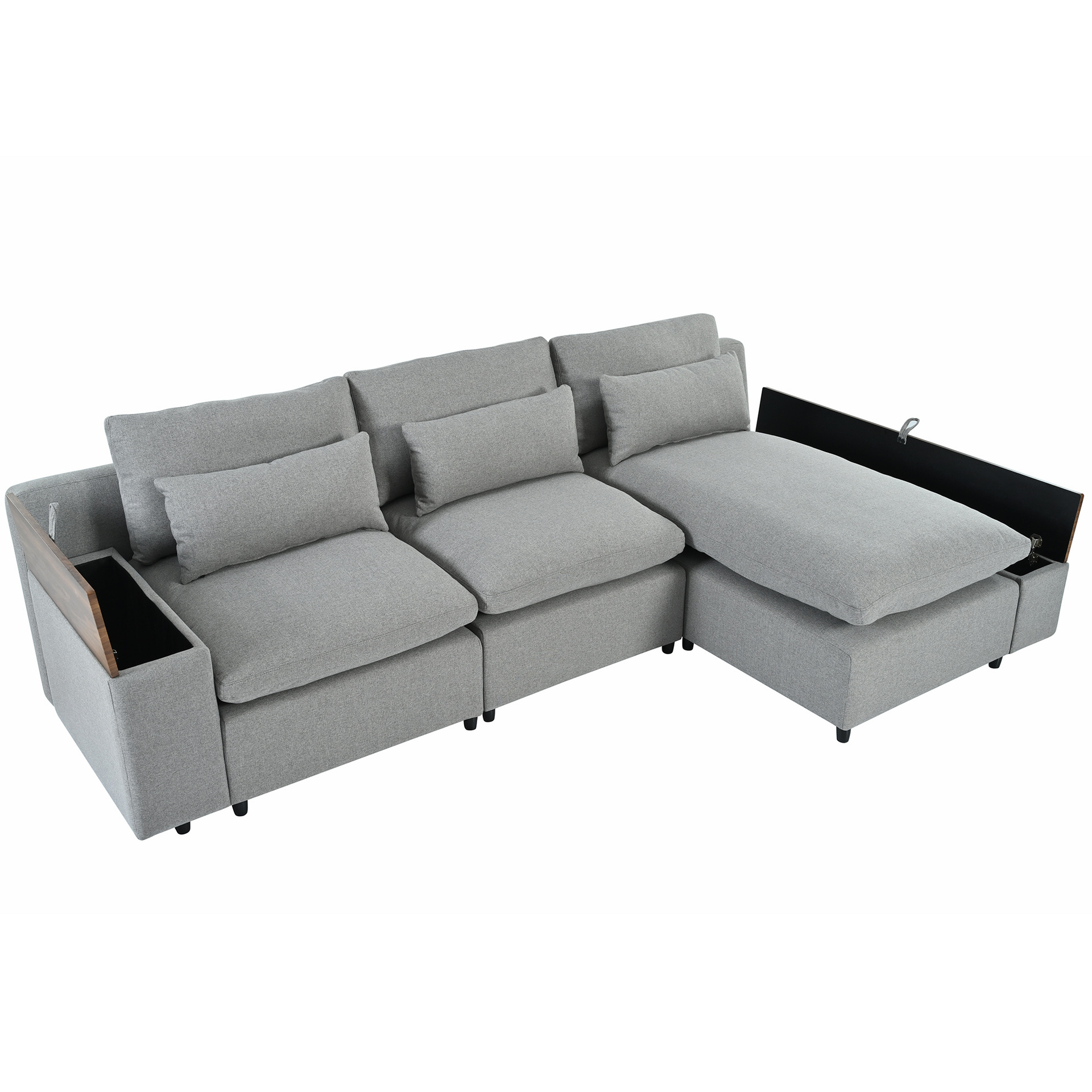 Sofá cama plegable estilo italiano simple sofá recto multifuncional para sentarse y acostarse módulo de doble propósito esquina de sala de estar tipo pequeño
