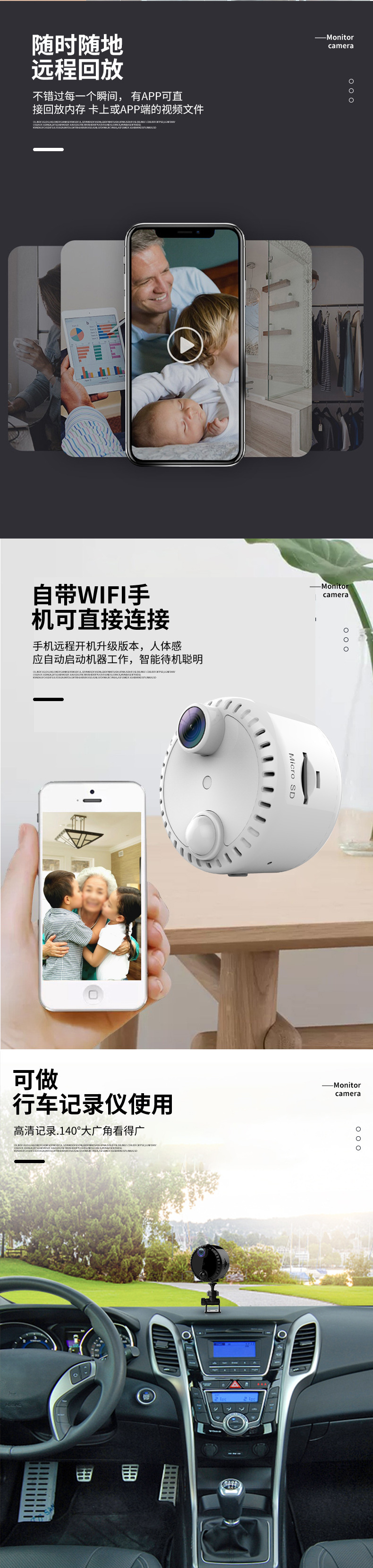 R10 4K Wireless-Netzwerkkamera mit Nachtsicht und Wi-Fi