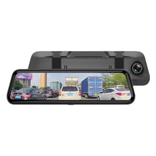 Трансграничный видеорегистратор Потоковое зеркало заднего вида Carplay 4K HD полный экран двойной записи мобильный телефон WIFI Connected