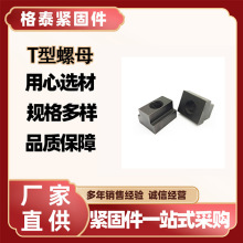 T型槽螺母 厂家热销  T型螺母M10M12 T型螺帽压板