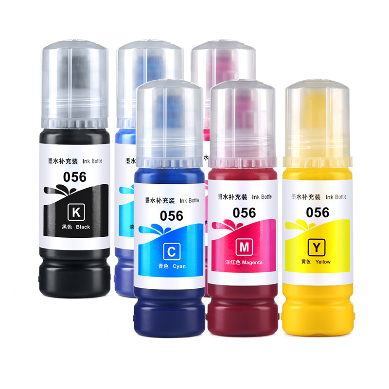 Adecuado para original Epson L8058 tinta 056 L18058 impresora Epson cartucho de tinta de llenado