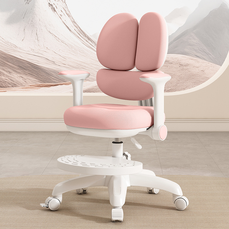 Children's Learning Chair Can Be Lifted and Adjusted, Special Stool, Primary School Student Writing Chair, Home Desk Chair, Back Seat