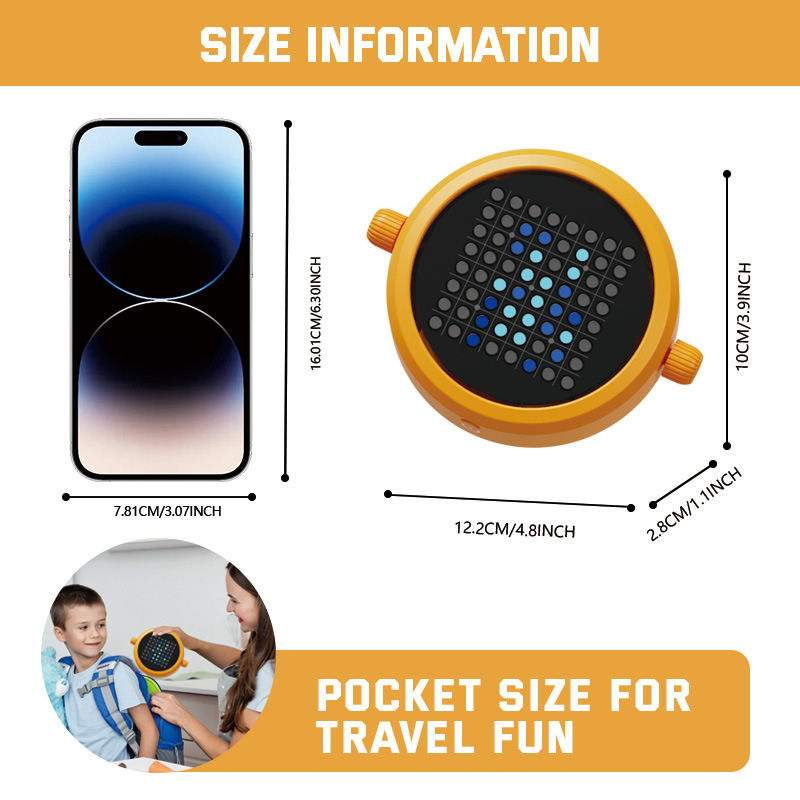 Amazon venta caliente para niños puzzle interactivo juguetes electrónicos al por mayor entrenamiento de pensamiento lógico juguetes de mano