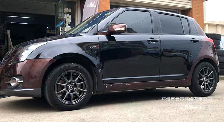 Yunjie15/ 16inch Modified Wheels Are Suitable for Byd Seagull, Black Cat, Fit, Fengfan, Gori, Vios, and Yaris