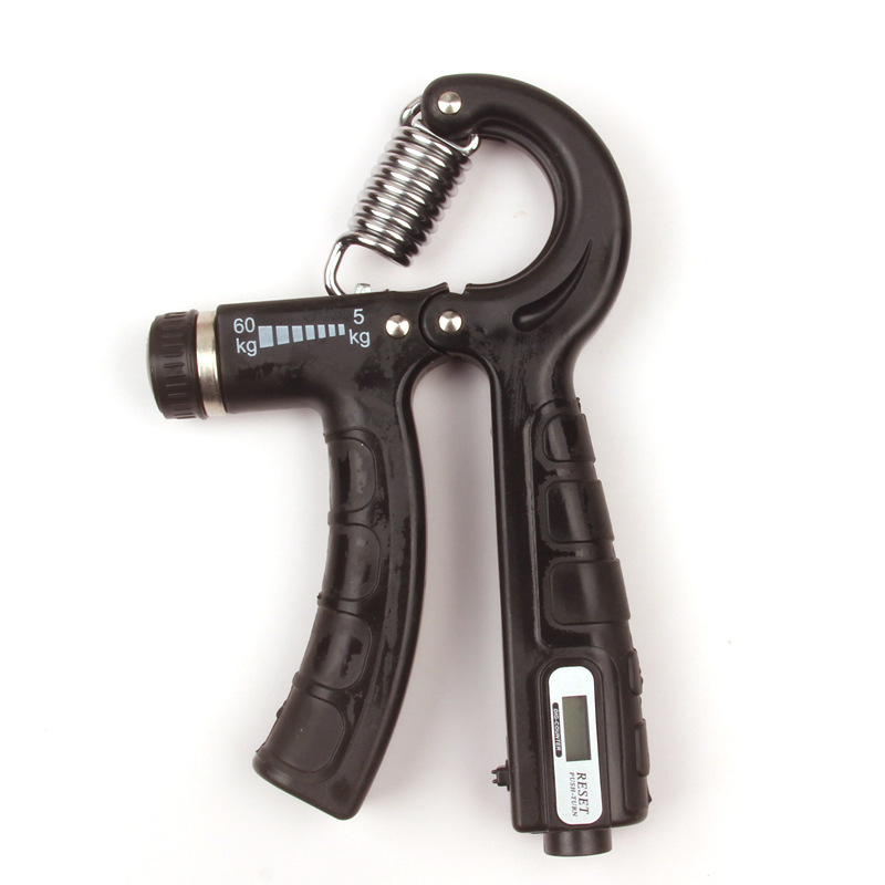 握力手トレーニング器5-60KGカウント調節可能練習手首力指力器フィットネス器具|undefined