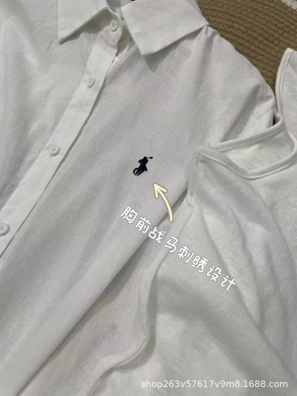 オリジナル高品質ロバ刺繍白湯スリーピースリラックスオールドマネースタイル夏の日焼け止め気質スーツ女性用|undefined