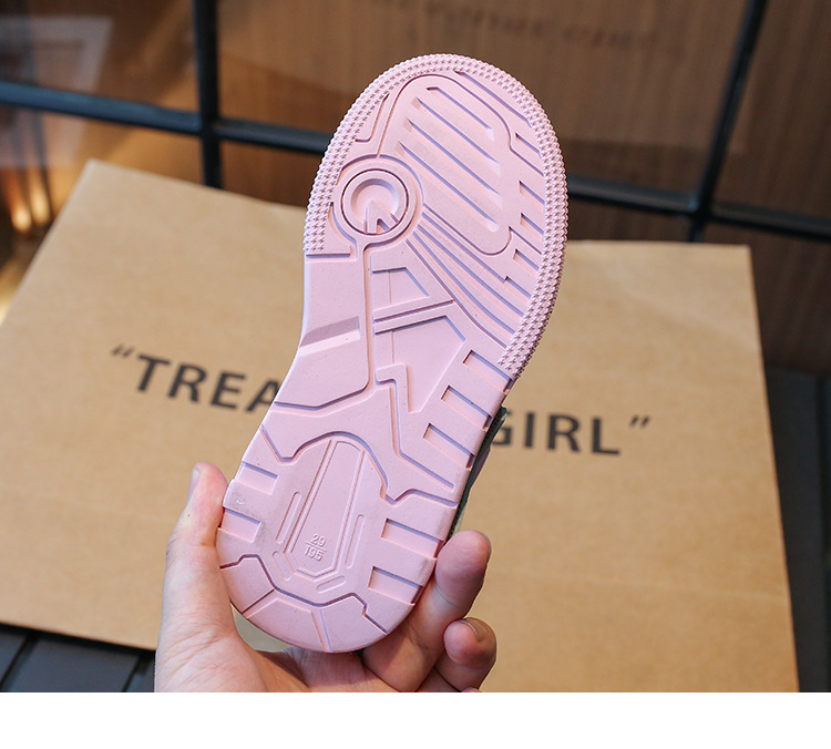 Semelle souple pour enfants, nouvelle édition coréenne, automne/hiver 2024, peluche confortable et chaude, sport pour garçons, petites filles, Cricket_voghion.com