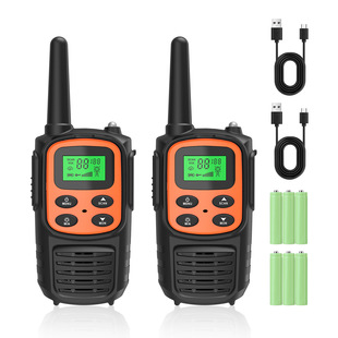 New Kidsren's Walkie-Talkie Factory Self-Operated Amazon Export Long-Distance Low-Power Handheld Wireless Frs Intercom