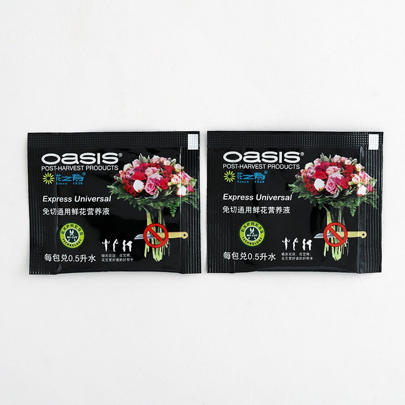 Flor fresca holandesa ramo preservativo flor extensor agua agente de bloqueo tienda de flores solución de nutrientes