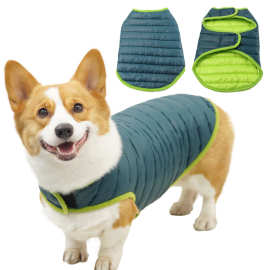 Chongtapet宠物棉服保暖比熊金毛中大型犬通用狗狗马甲秋冬防水