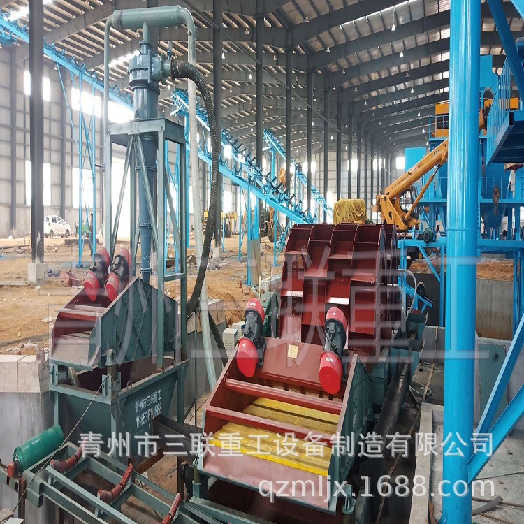 潍坊青州三联重工风化砂细沙回收机（400/方污水）