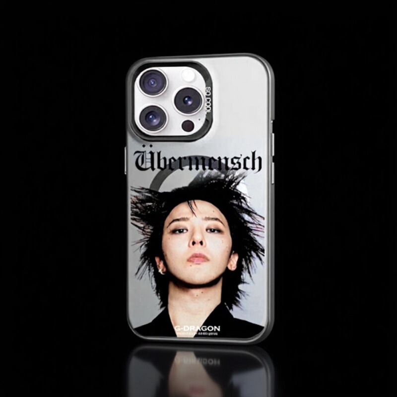 Trendy Colorful Silver Magnetic Case Suitable for Iphone17Promax Mobile Phone Case 16Pro Apple 14Plus Anti-Fall 15