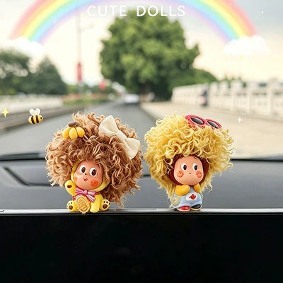 Car ornaments – Decoration Cute Female Influencer