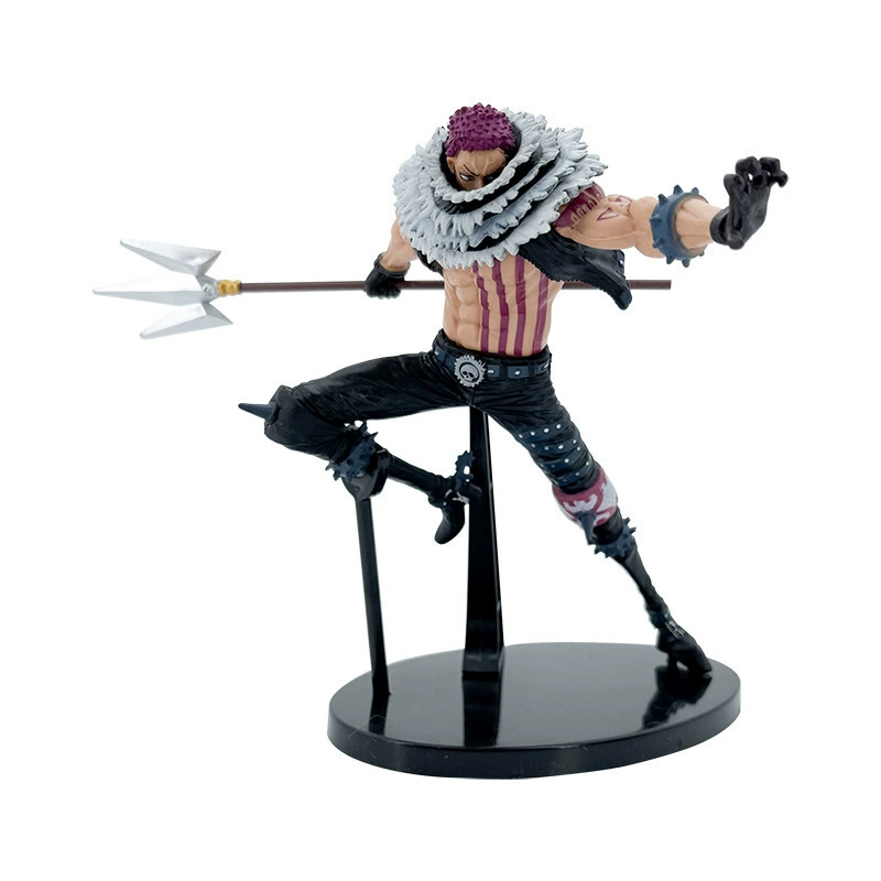 Коллекционная аниме-статуя Один за несколькими персонажами из One Piece, динамичная поза, детальная роспись, класс 9 см