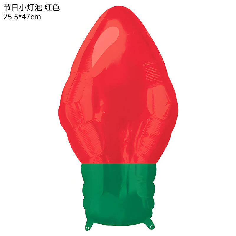 Navidad globo de dibujos animados especial en forma de película de aluminio globo Santa Claus Feliz Navidad decoración Nochebuena decoración suministros