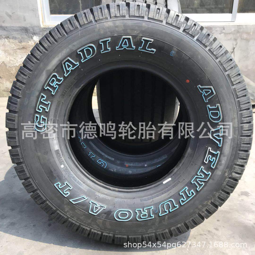 Fábrica Huanghai Iveco NJ2046 modelo 255/100R 16 265/75R16 neumático todoterreno