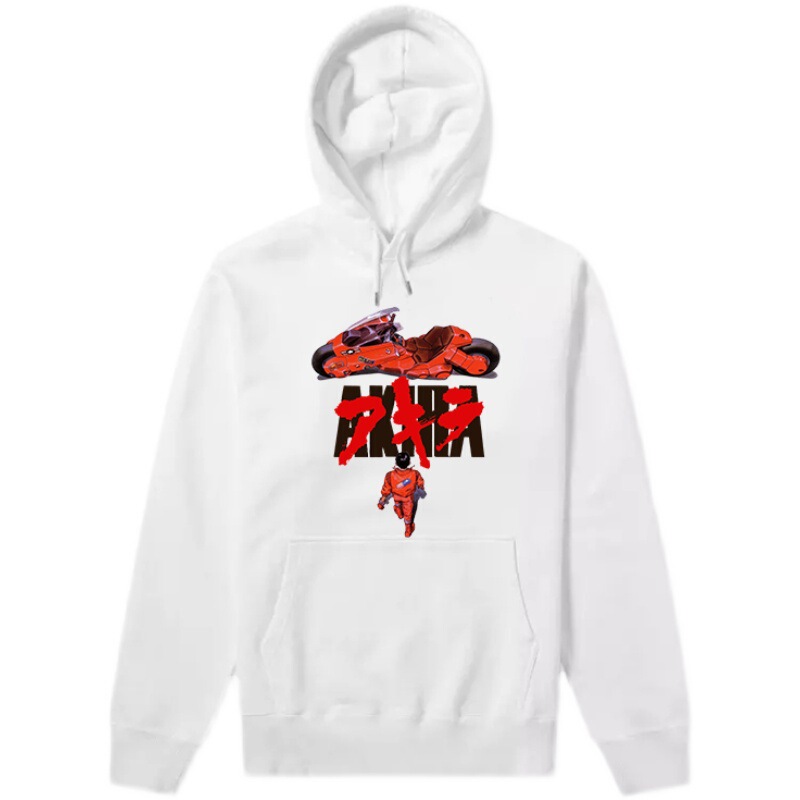Akira Akira Otomo Kayo Japanese Animation Cartoon Japanese Style Retro Pure Cotton Trendy Men's and Women's Hooded Sweater Akira Akira Otomo Kayo Japanese Animation Cartoon Japanese Style Retro Pure Cotton Trendy Men's and Women's Hooded Sweater