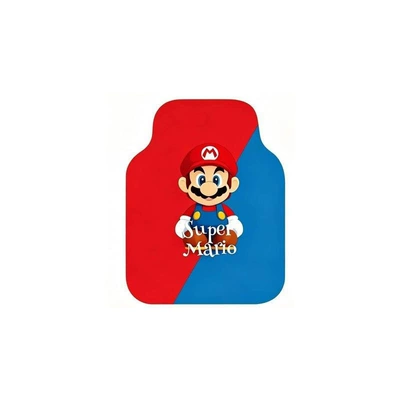 Avtomobil döşəmə paspasları – size, suitable for car interior mats - red-and-blue-contrasting-mario-single-front-row-silk-loop-5050cm1919