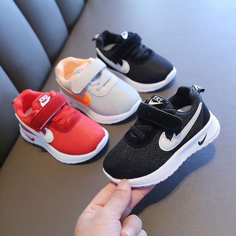 Children's Sports Shoes 2025 Spring and Autumn Boys Baby Mesh Shoes Girls Soft Sole Trbottomy Shoes Children's Single Shoes Wholesale Dropshipping