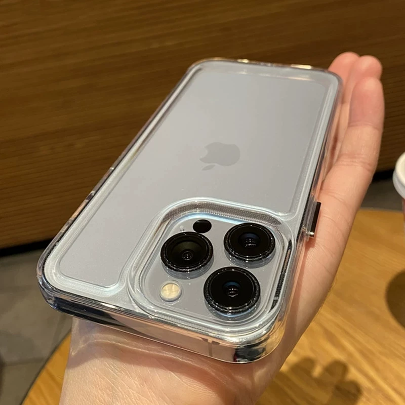 Apple, совместимый чехол для телефона, космический дизайн для iPhone 12 Pro, акриловый прозрачный защитный чехол, 2 в 1
