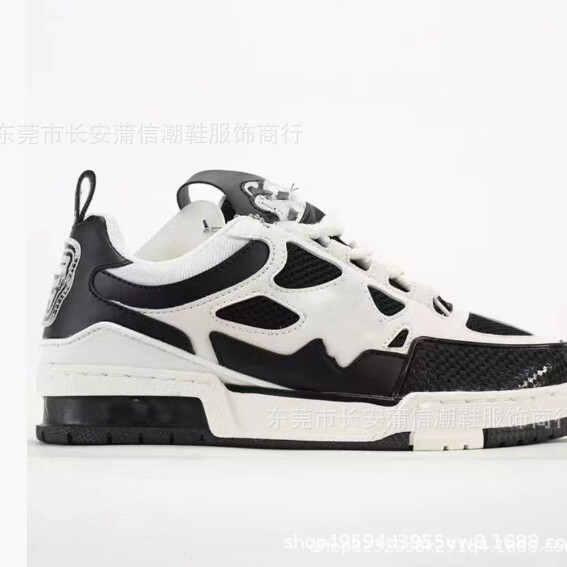 Harada Shoes Cross-Border Trainer Chubby Donkey Home Thick-Soled Bread Shoes Small White Shoes Women's Height-Increasing Casual Sneakers