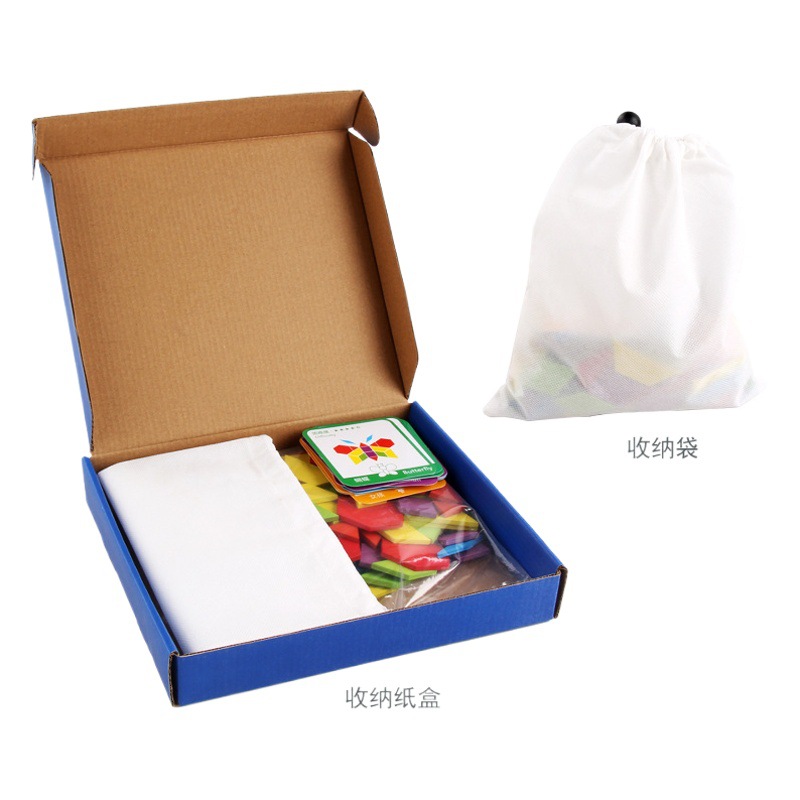 Educación temprana de los niños rompecabezas de forma creativa rompecabezas de forma geométrica cambiante rompecabezas bloques de construcción juguete material didáctico al por mayor