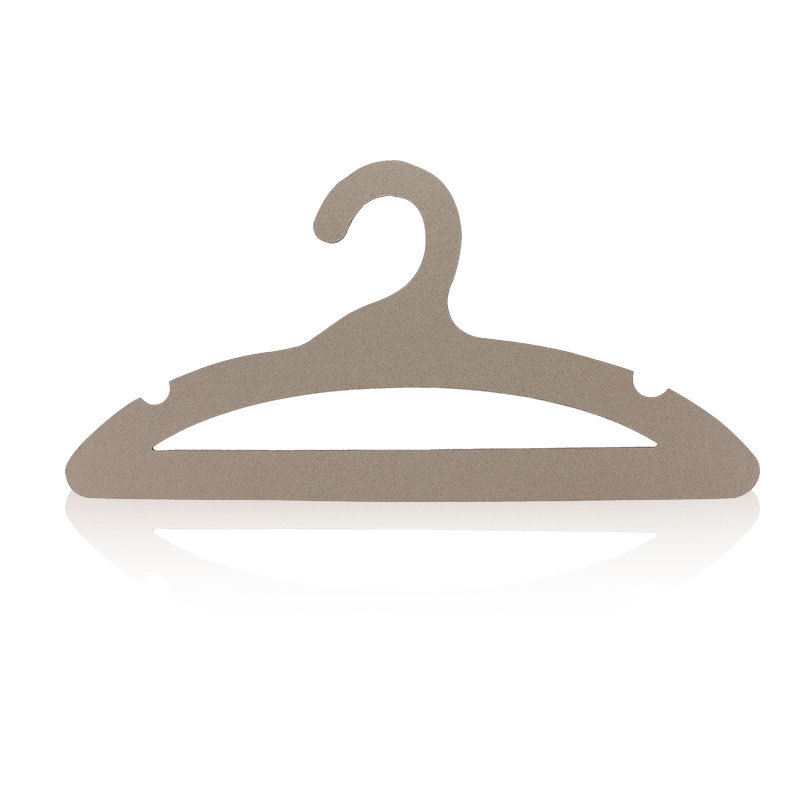 厂家直供灰板纸衣架  硬纸板纸质衣架 可降解回收衣架 印刷纸衣架