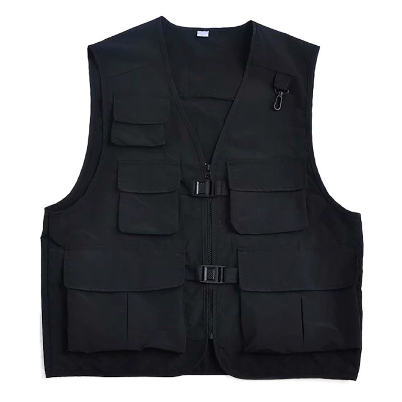 2023 Осенний функциональный стиль тактический жилет женский мужской Национальный Модный бренд хип-хоп High Street Свободная рабочая одежда жилет без рукавов куртка