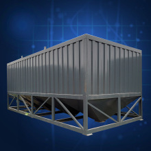 散装粉煤灰储料仓 150吨水泥加厚钢板仓 粮食储料仓 加厚水泥仓