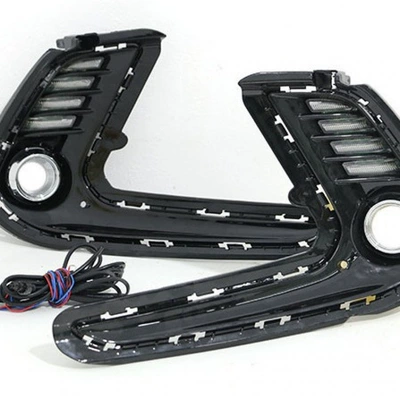 Elantra Daytime Running Lights, Mustang | Gündüz işıqları - 2-198-only-with-fog-light-hole