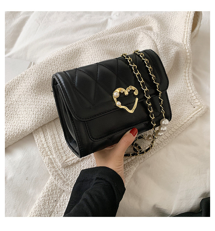 Wholesale Heart-shaped Buckle Messenger Shoulder Small Square Bag Nihaojewelry display picture 82