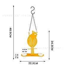 跨境新品bird feeder创意户外喂鸟工具简易版喂鸟器 W金莺喂鸟器