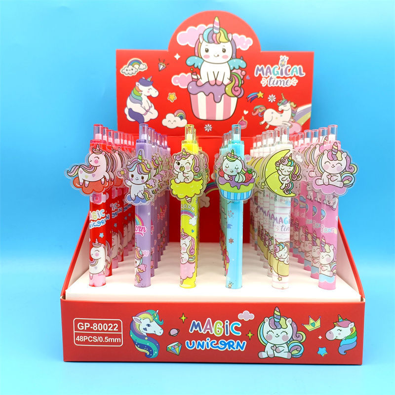 GP - 80008 miel Nieve Ice City parche pulsar lápiz móvil Kapibara Kulomi alto valor de la cara estudiante lápiz neutro 0.5